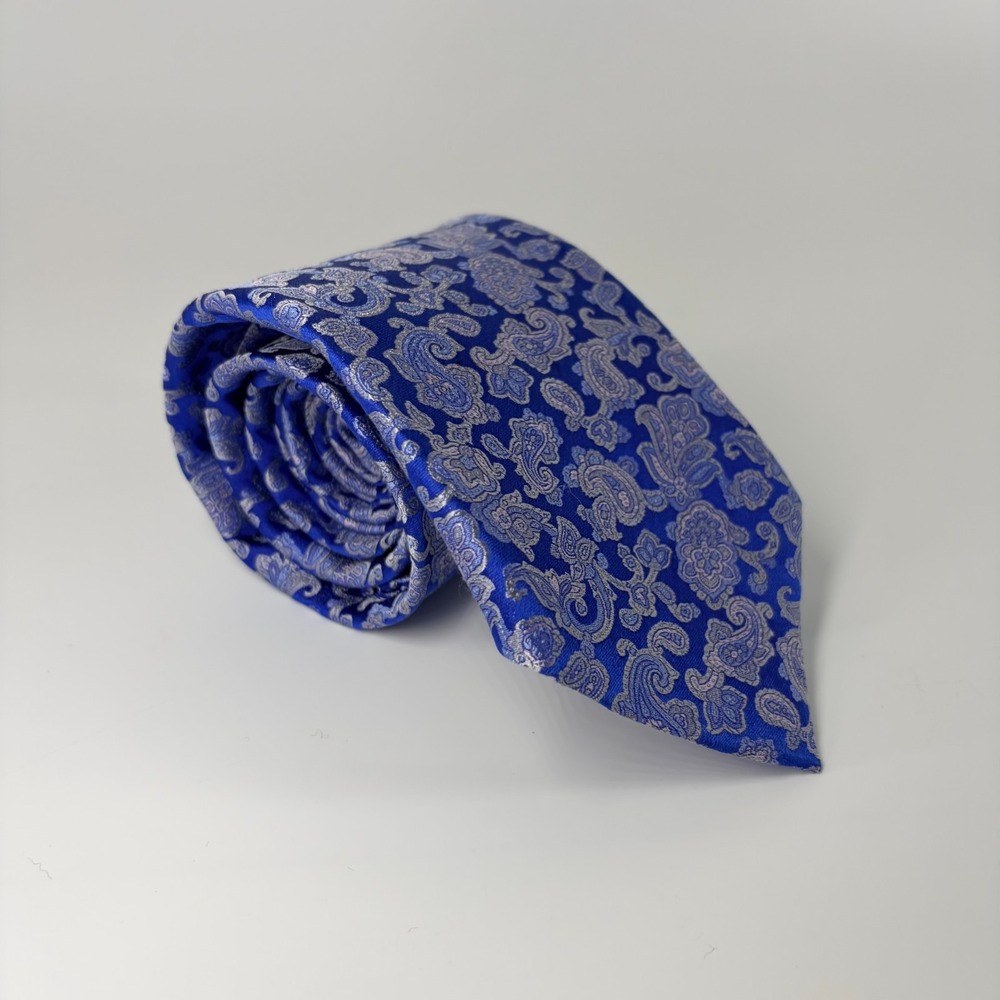 Stefano Ricci Luxury Collection Pure Silk Paisley Jacquard Tie Made Italy